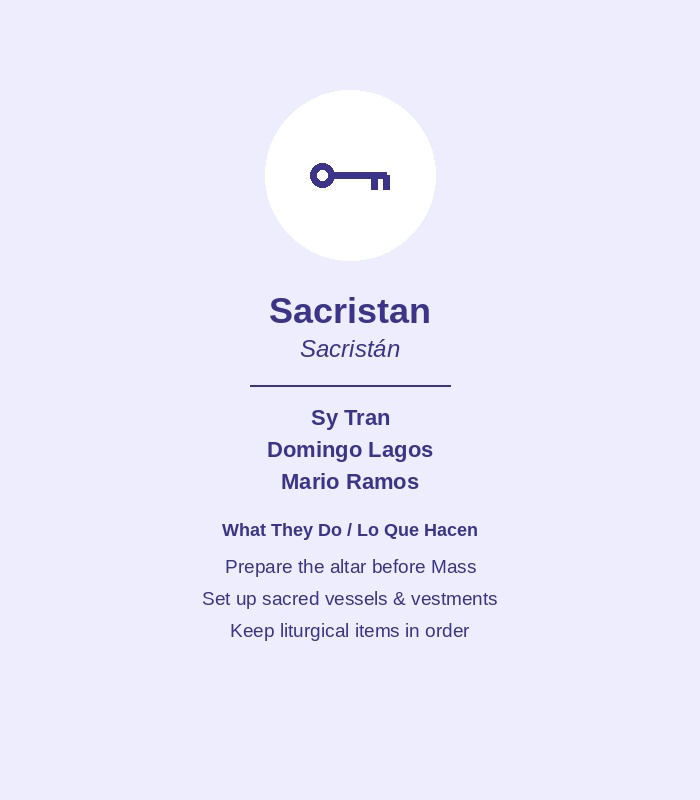 Sacristan